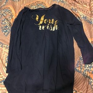 Worn a couple times , sleep shirt